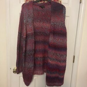 GUC Lane Bryant Size 22/24 Women's Multicolor Knit Sweater